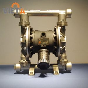 Bơm màng GODO QBY3-40P thân Inox