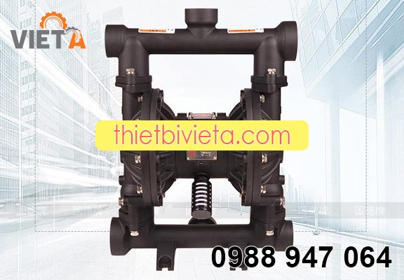 bơm màng GODO QBY3-50L thân nhôm, bơm màng GODO QBY3-50L, máy bơm màng GODO QBY3-50L