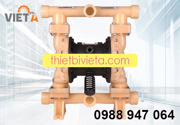 Bơm màng GODO QBY3-32F thân teflon