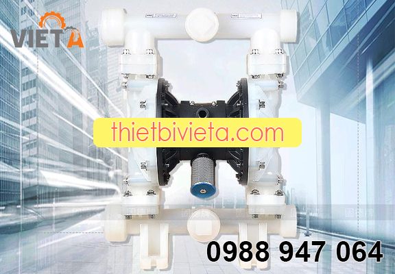 Bơm màng GODO QBY3-50S thân nhựa