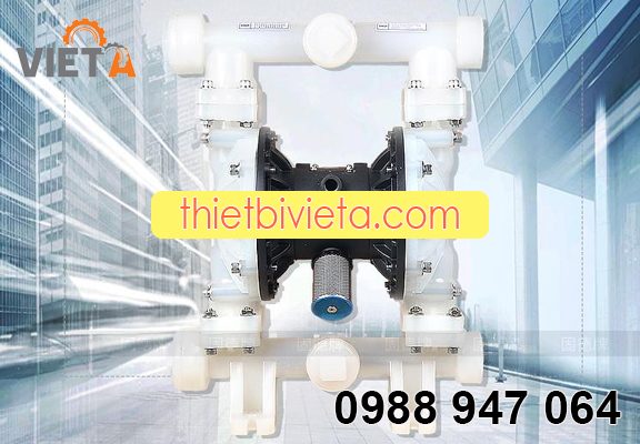 Bơm màng GODO QBY3-65S thân nhựa