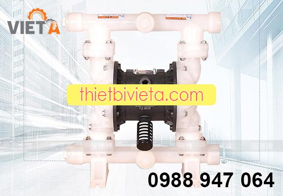 Bơm màng GODO QBY3-32S thân nhựa