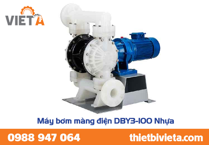 Máy bơm màng điện DBY3-100 Nhựa