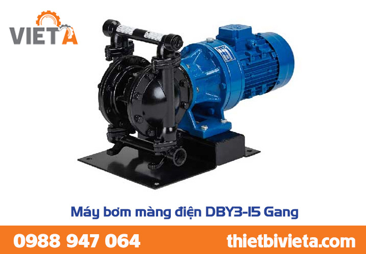 Máy bơm màng điện DBY3-15 Gang