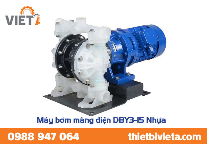 Máy bơm màng điện DBY3-15 Nhựa