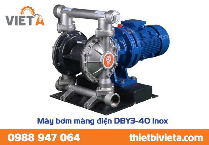 Máy bơm màng điện DBY3-40 Inox