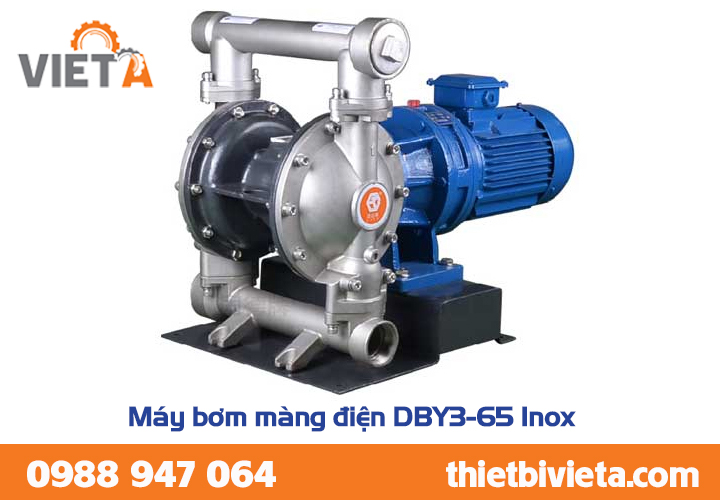 Máy bơm màng điện DBY3-65 Inox