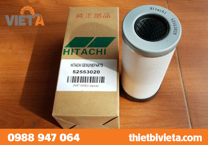 Lọc tách dầu máy nén khí Hitachi 52533020