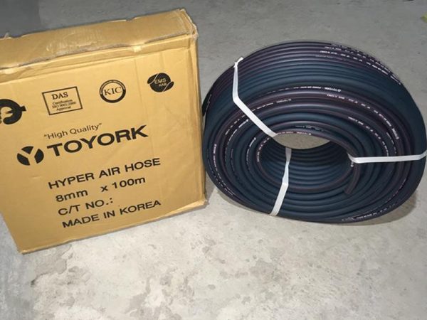Dây hơi Toyork phi 8 mm ( 100M, Φ8 x 15mm )
