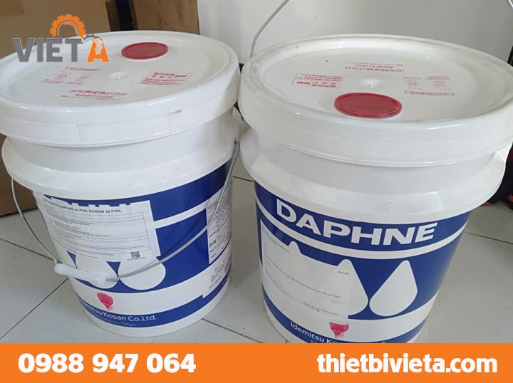 Dầu máy nén khí gốc tổng hợp Daphne