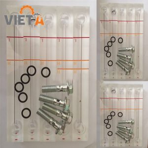 Thước báo mức dầu máy nén khí khoảng cách tâm lỗ 170mm