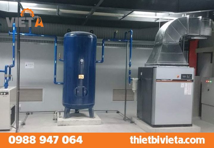 Máy nén khí trục vít có dầu