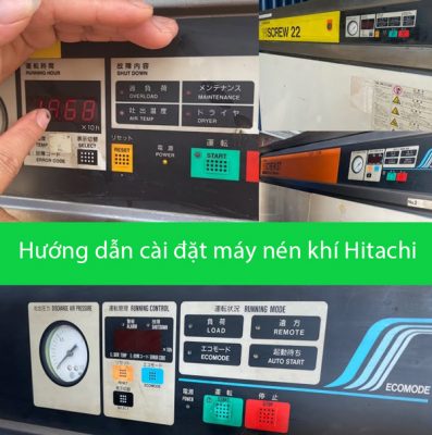 Read more about the article Hướng dẫn cài đặt máy nén khí Hitachi
