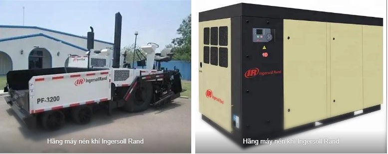 Thương hiệu máy nén khí Ingersoll Rand Thương hiệu máy nén khí Ingersoll Rand