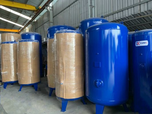 Read more about the article Bình chứa khí nén là gì? Cấu tạo bình chứa khí nén?