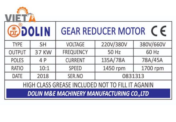 Read more about the article Thông số kỹ thuật motor 3 pha