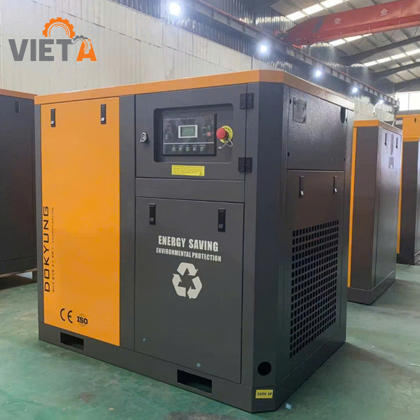 Máy nén khí trục vít biến tần Dokyung PM VSD series 7.5Kw-250Kw