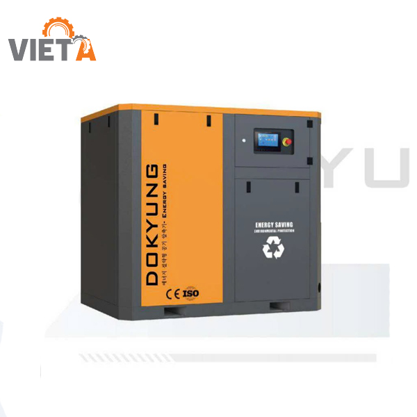 Máy nén khí trục vít tốc độ cố định Dokyung DK 7.5Kw-250Kw