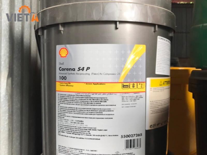 Dầu máy nén khí Piston Shell S4 P100