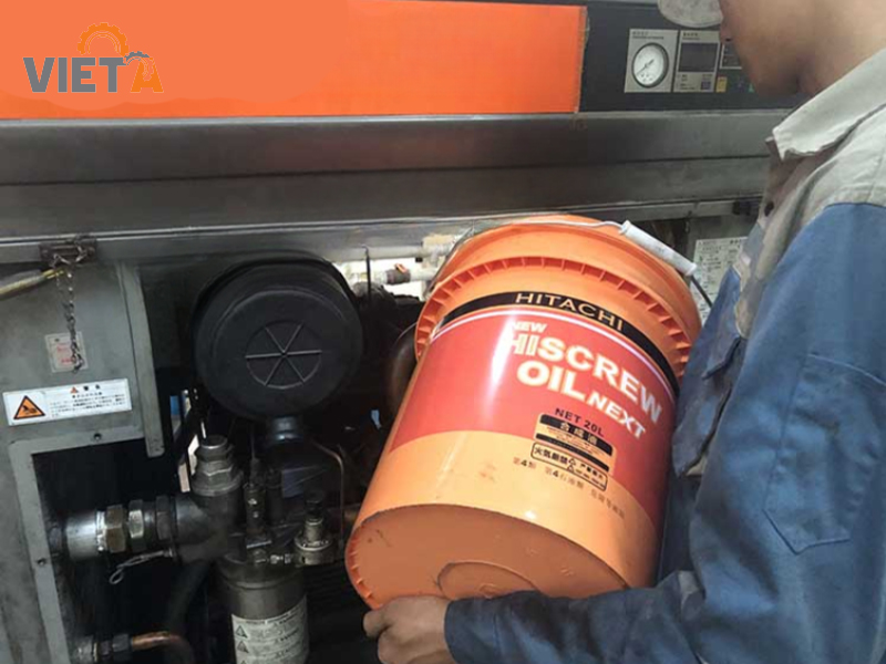 Dầu máy nén khí Hitachi new Hiscrew oil next
