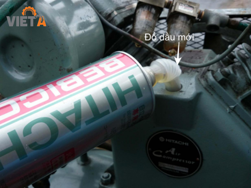 Dầu máy nén khí Piston Hitachi Bebicon Oil
