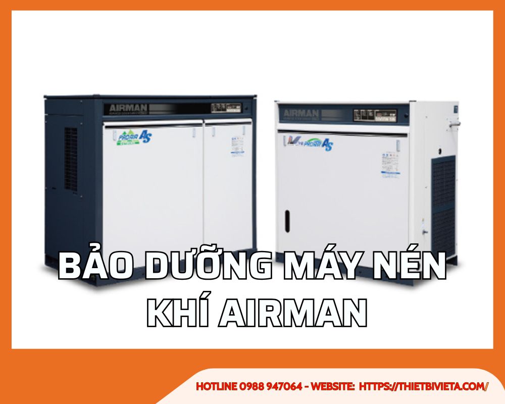 Bảo dưỡng máy nén khí Airman