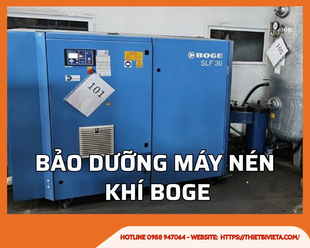 Bảo dưỡng máy nén khí Boge