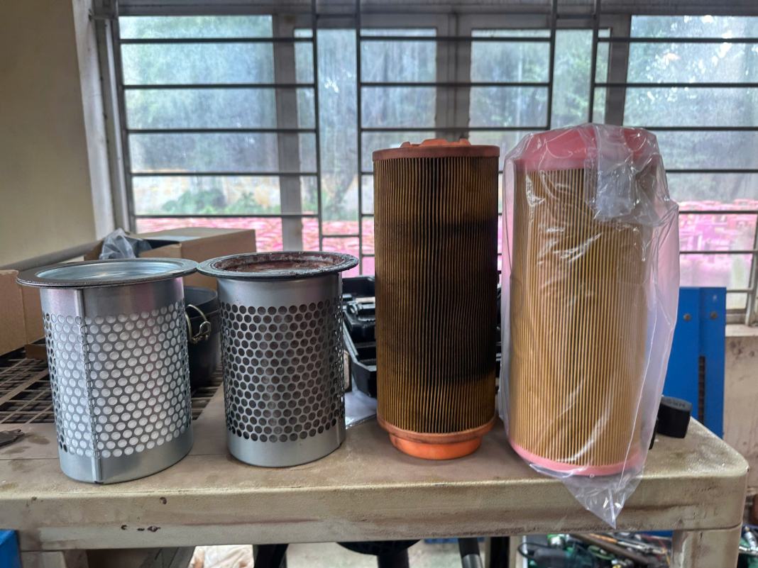 Bảo dưỡng máy nén khí Buma