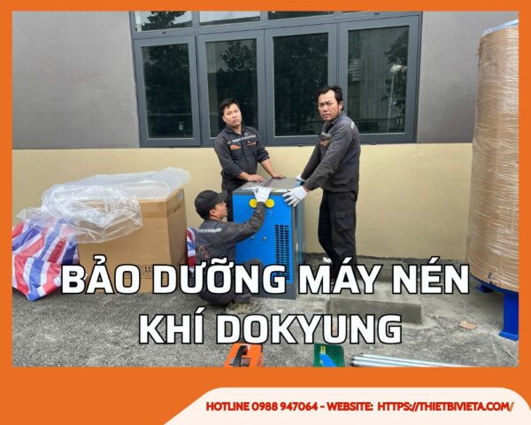 Bảo dưỡng máy nén khí Dokyung