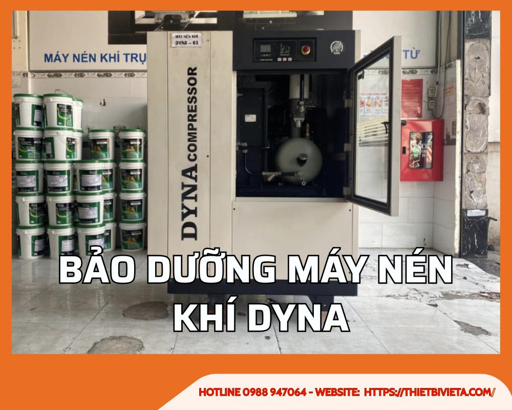 Bảo dưỡng máy nén khí Dyna