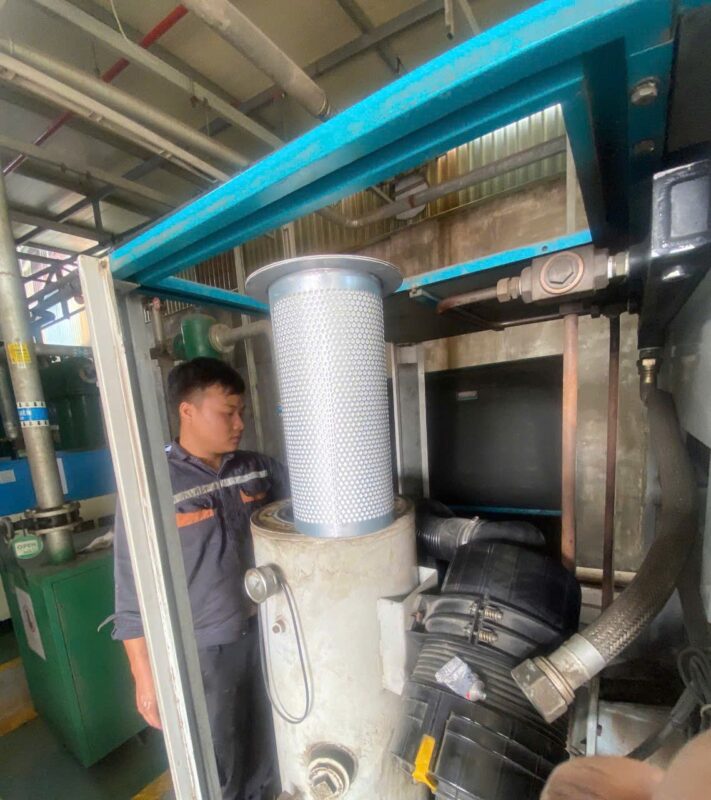 Bảo dưỡng máy nén khí Hanshin