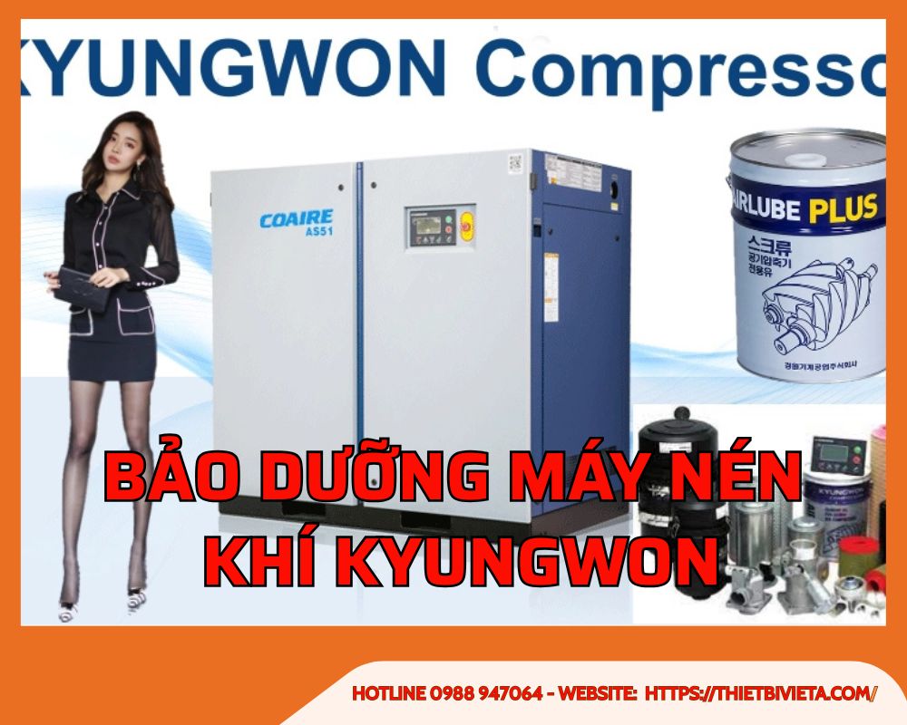 Bảo dưỡng máy nén khí Kyungwon