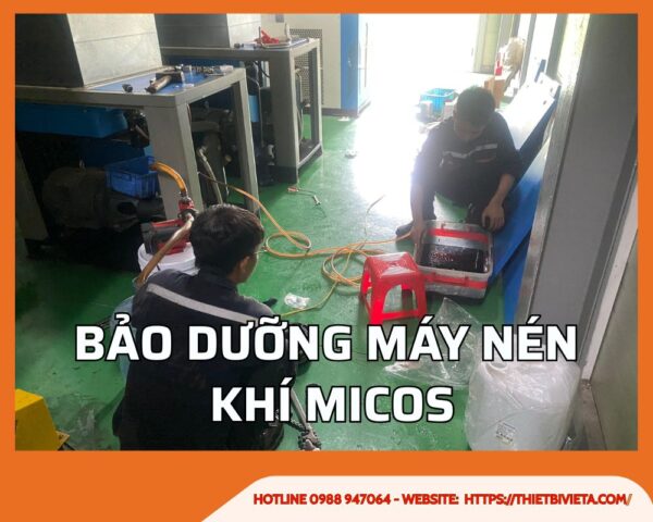 Bảo dưỡng máy nén khí Micos