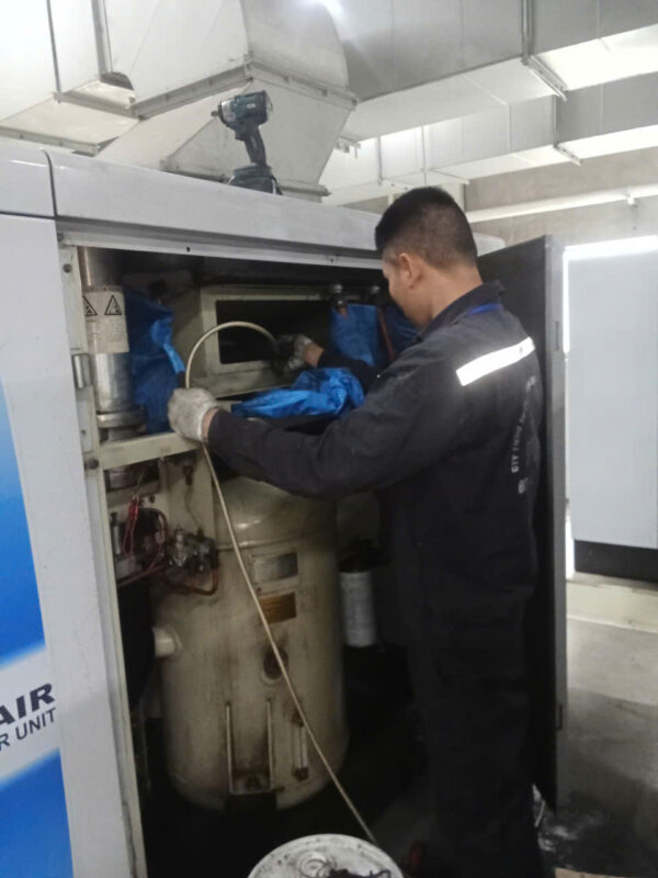 Bảo dưỡng máy nén khí Mitsubishi