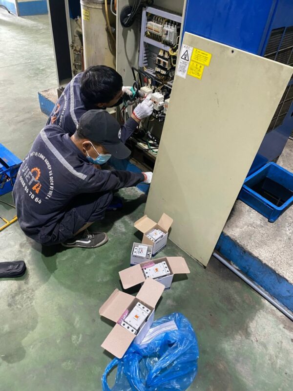 Bảo dưỡng máy nén khí Mitsuiseiki