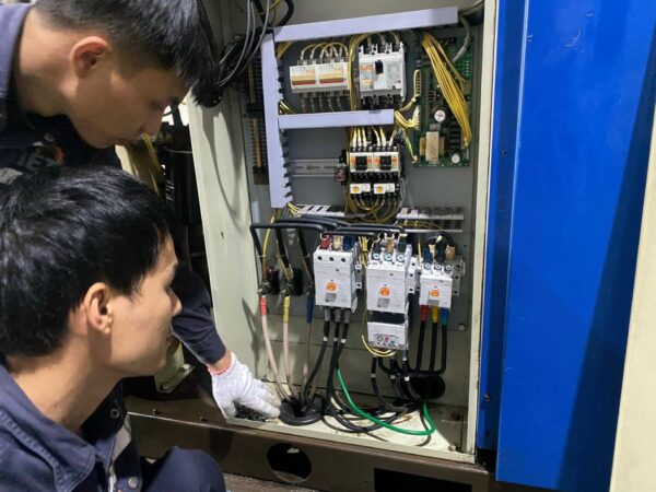 Bảo dưỡng máy nén khí Mitsuiseiki