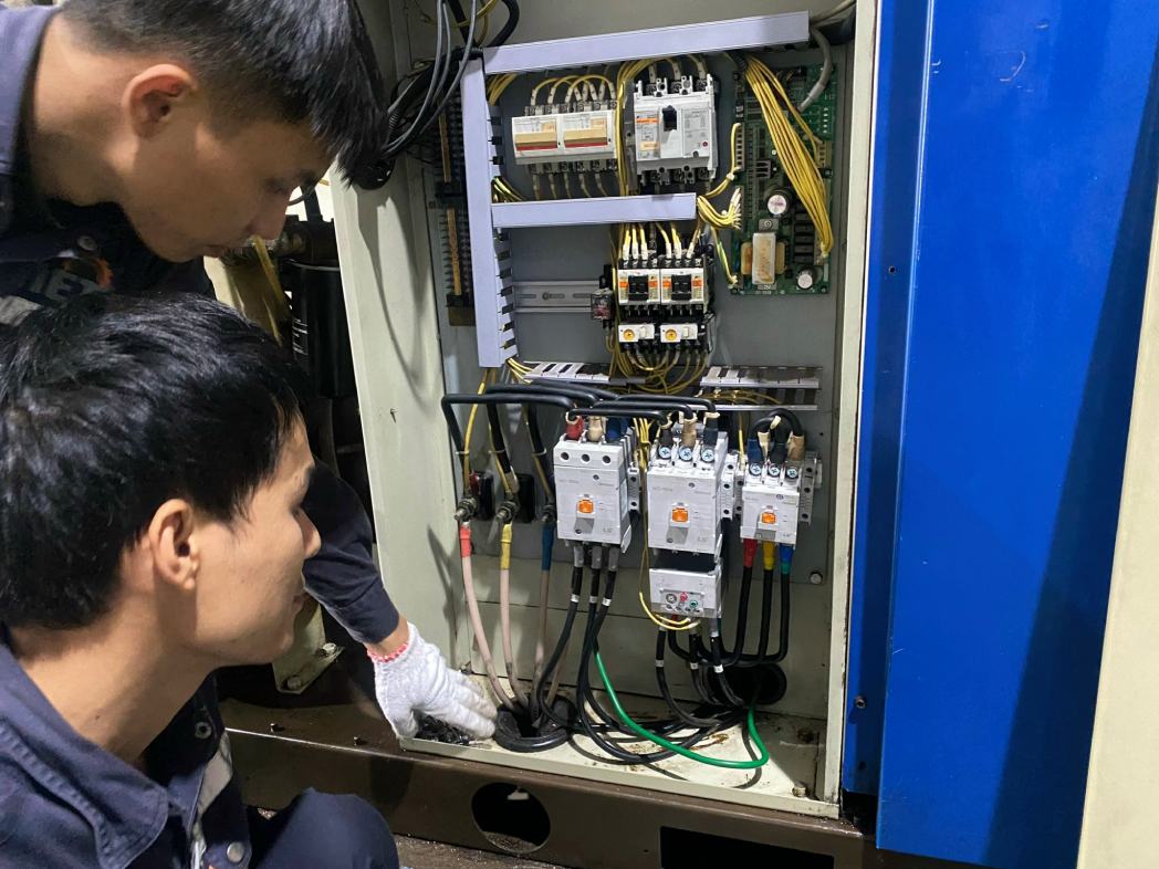 Bảo dưỡng máy nén khí Mitsuiseiki