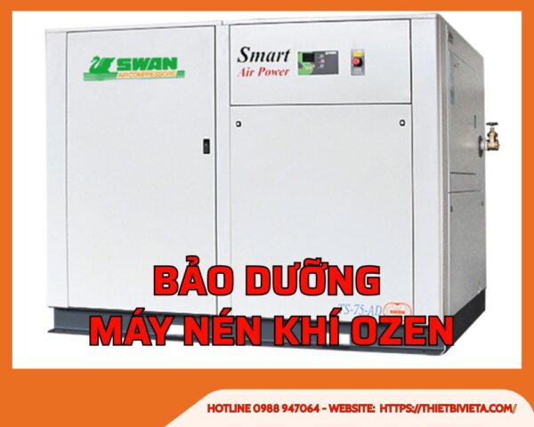 Bảo dưỡng máy nén khí Ozen