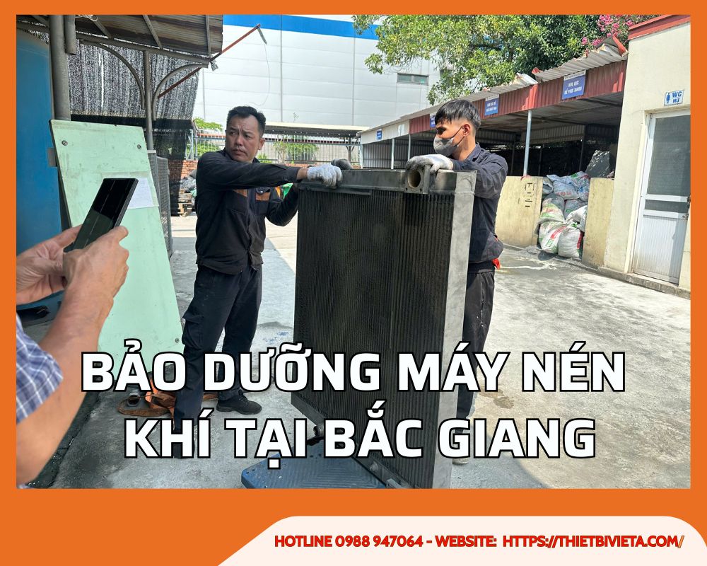 Bảo dưỡng máy nén khí tại Bắc Giang, Giá tốt, Ưu đãi Hot