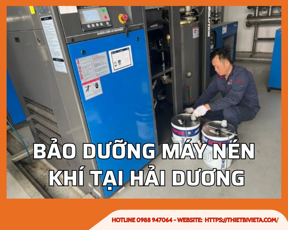 Dịch vụ bảo dưỡng máy nén khí tại Hải Dương