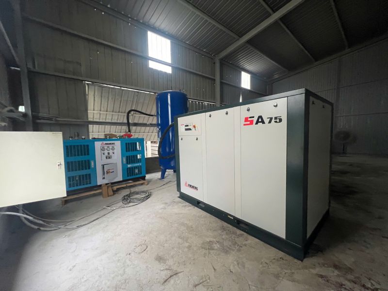lắp đặt máy nén khí