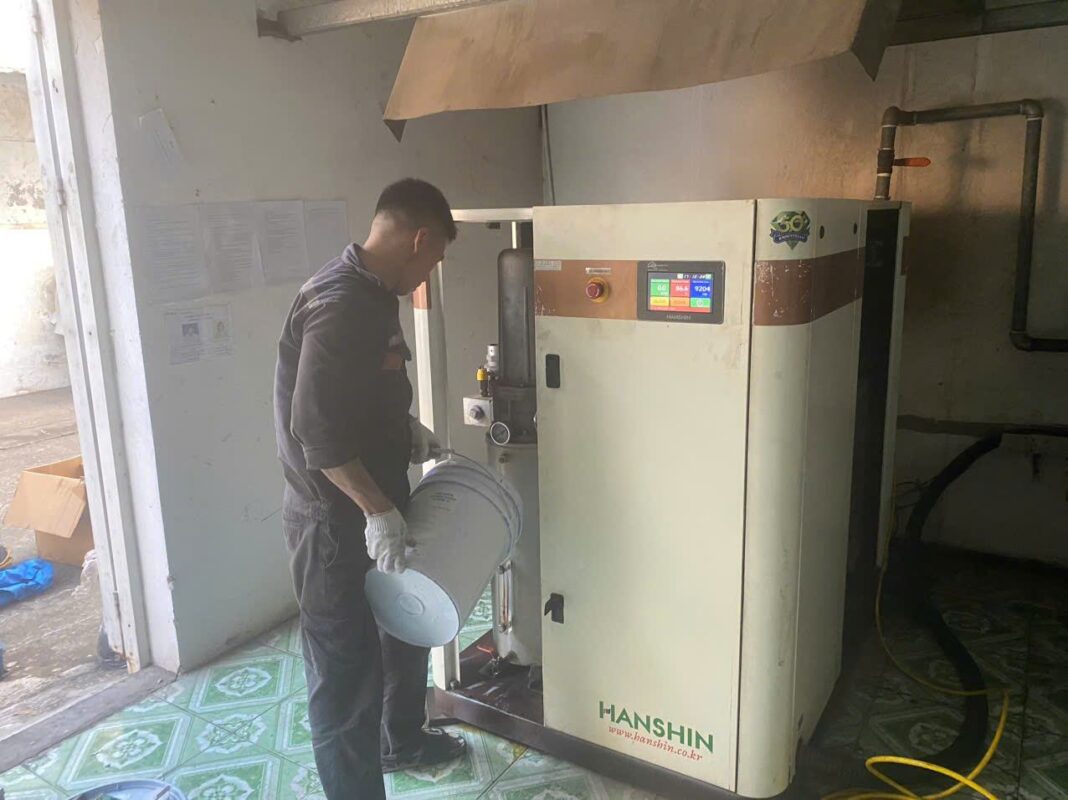Dịch vụ sửa chữa máy nén khí Compkorea uy tín