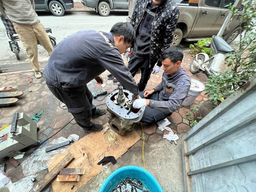 Dịch vụ sửa chữa máy nén khí Fusheng uy tín