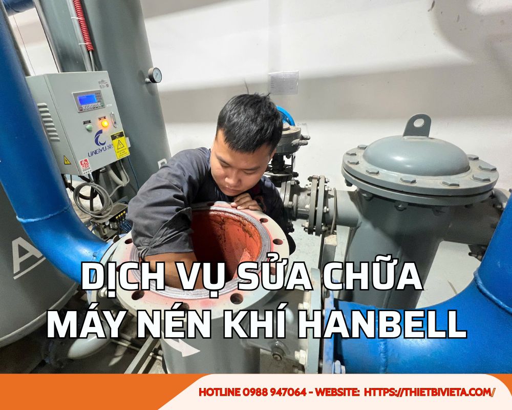 Dịch vụ sửa chữa máy nén khí Hanbell uy tín