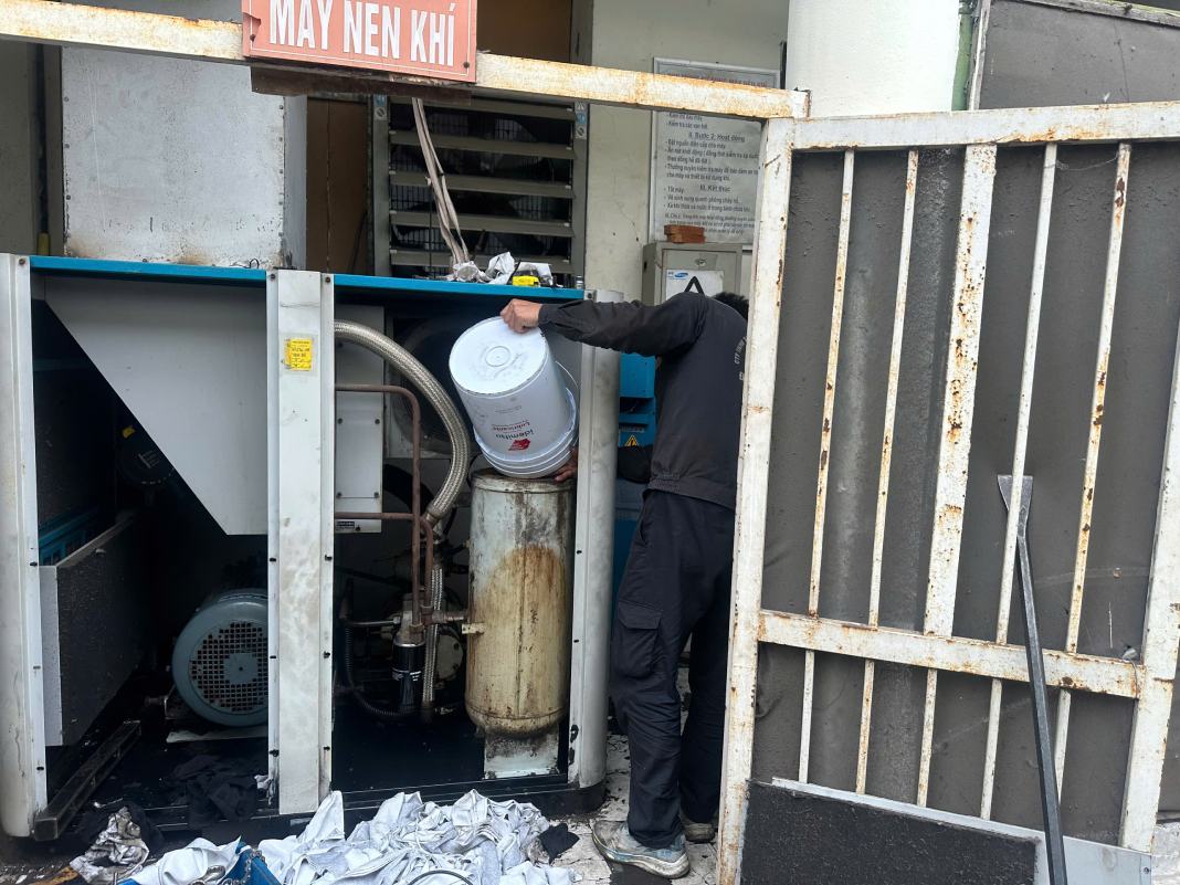Dịch vụ sửa chữa máy nén khí Hanshin uy tín