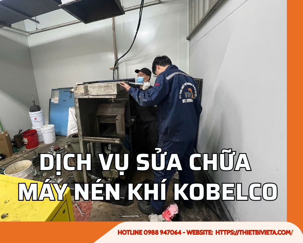 Dịch vụ sửa chữa máy nén khí Kobelco uy tín