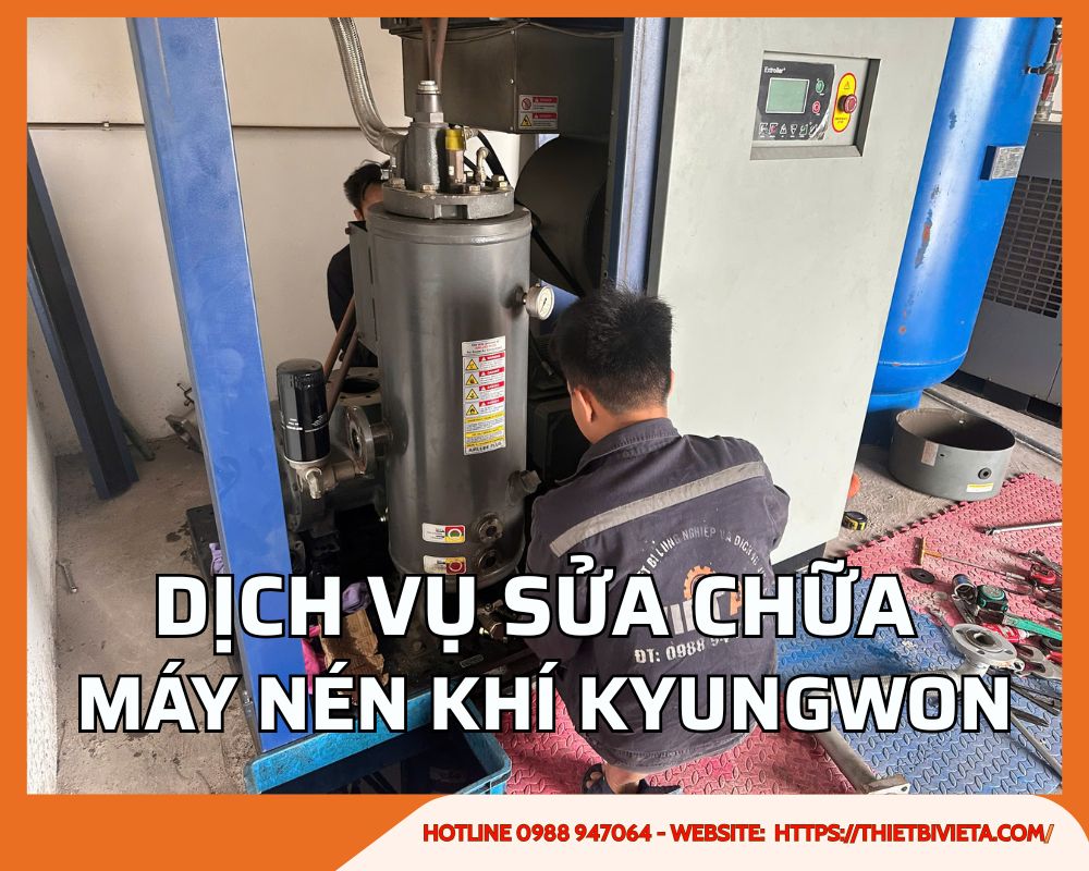 Dịch vụ sửa chữa máy nén khí Kyungwon uy tín