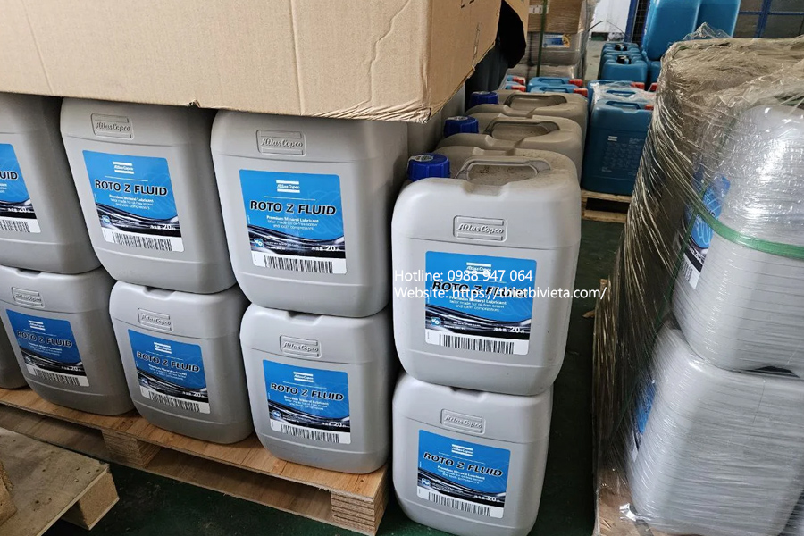 Dầu máy nén khí Atlas Copco