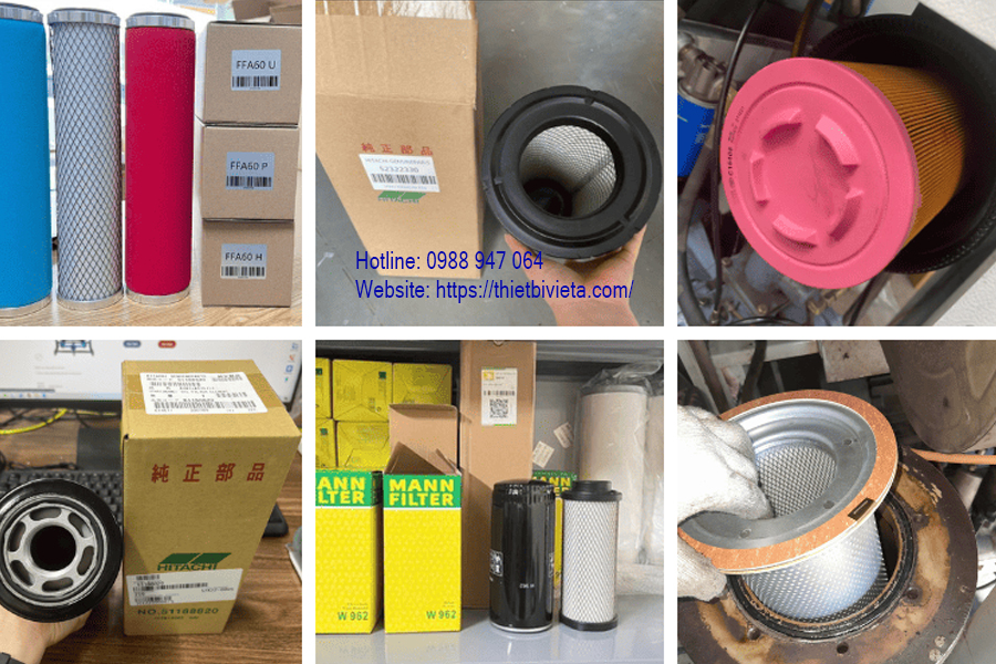 Phụ tùng lọc máy nén khí trục vít