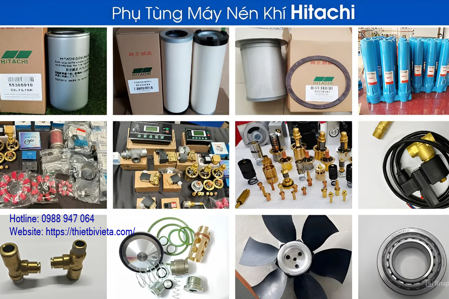 Phụ tùng máy nén khí Hitachi